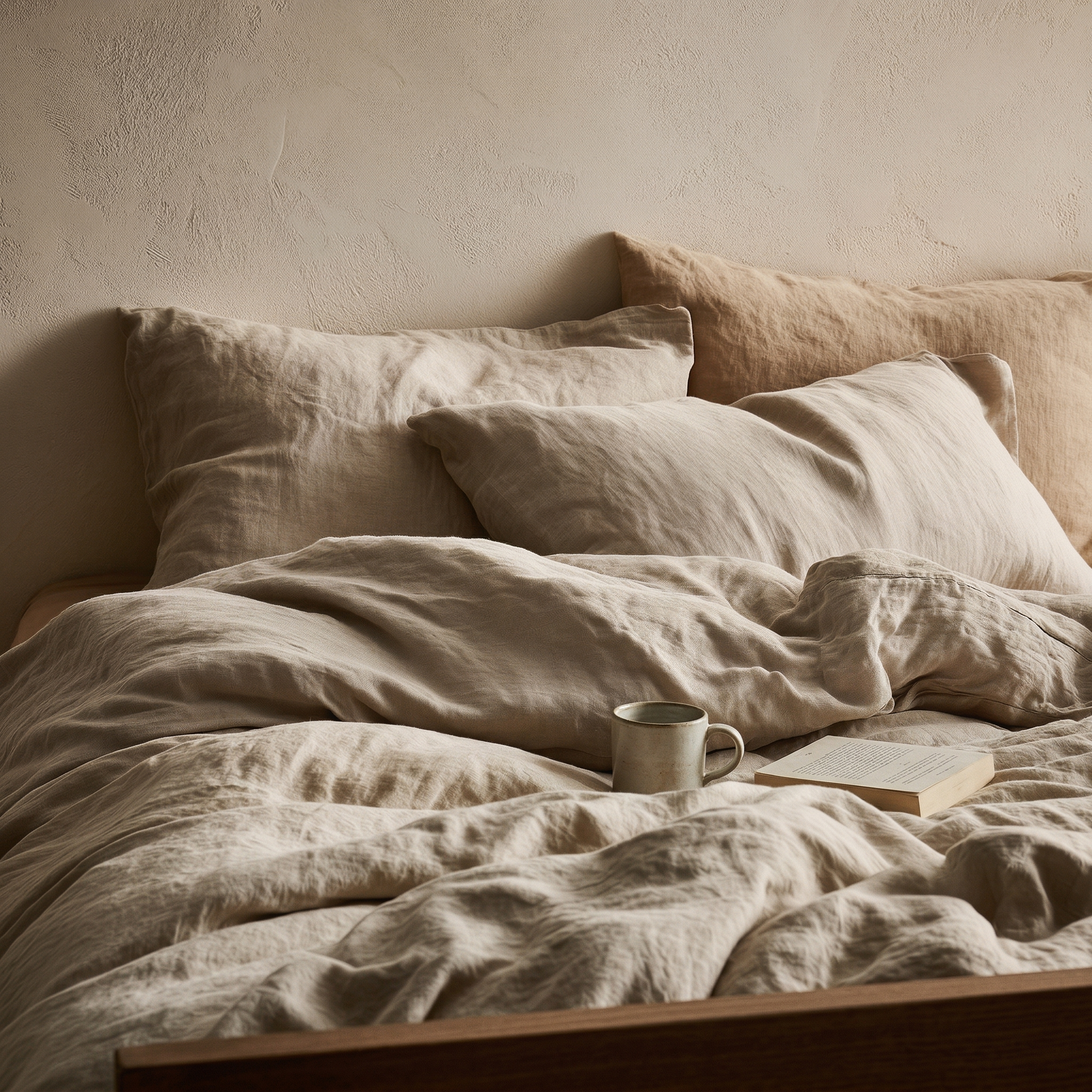 Kit Nuit Parfaite — Parure complète en lin naturel
