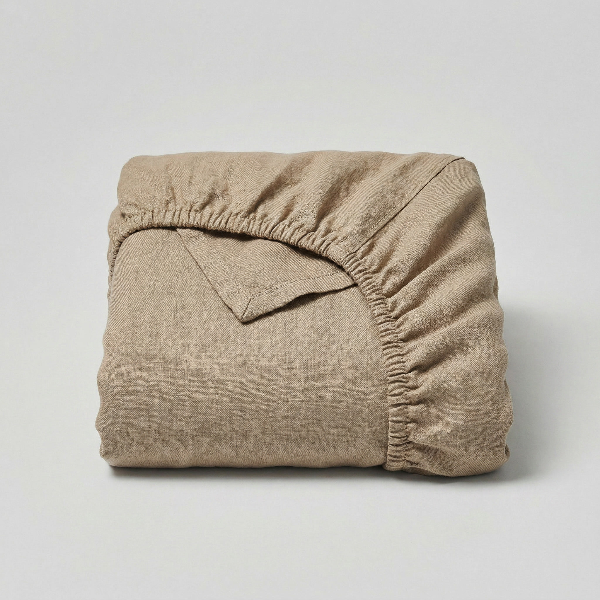 Drap Housse en Lin Naturel