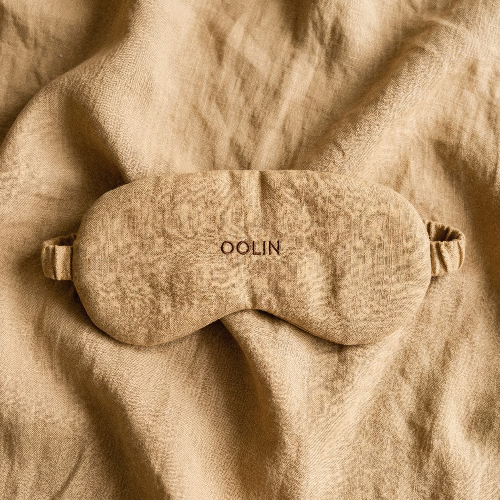 Masque de Nuit en Lin Naturel